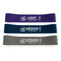 Fitness Mad Latex Free Mini Power Loops Set of 3 -DS