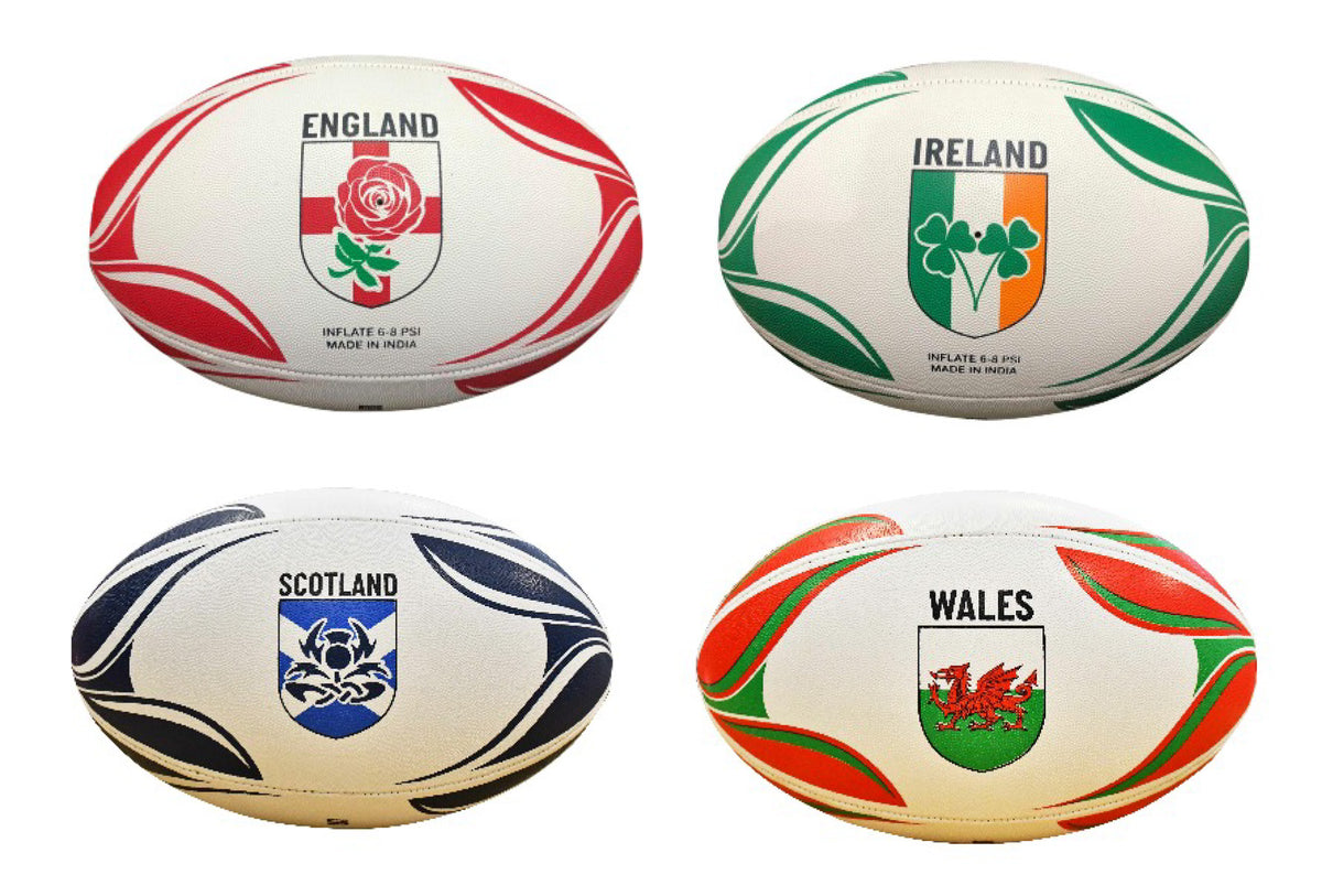 International Country Themed Rugby Balls -DS