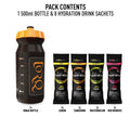 TORQ Hydration 500ml Bottle & 8 Mixed Sachets -DS