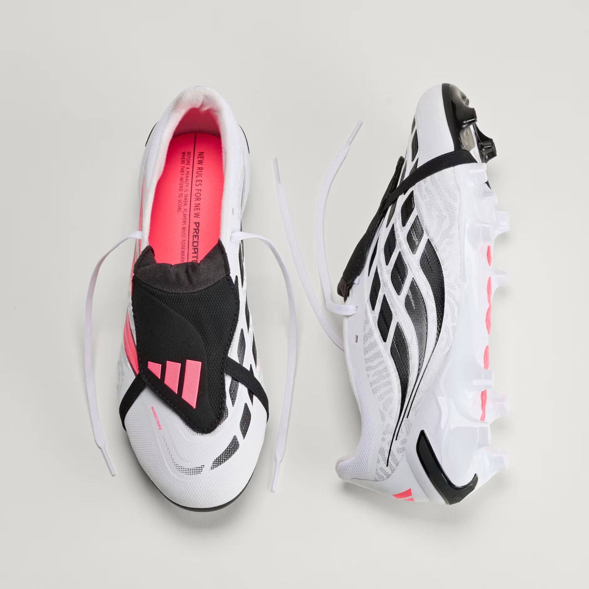 Adidas Predator League FT FG Boots - White - Mens