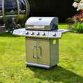 SAC 4+1 Gas BBQ with all Accessories -DS