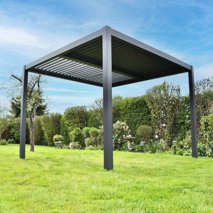 SAC 3Mx3M Aluminium Louvre Pergola -DS