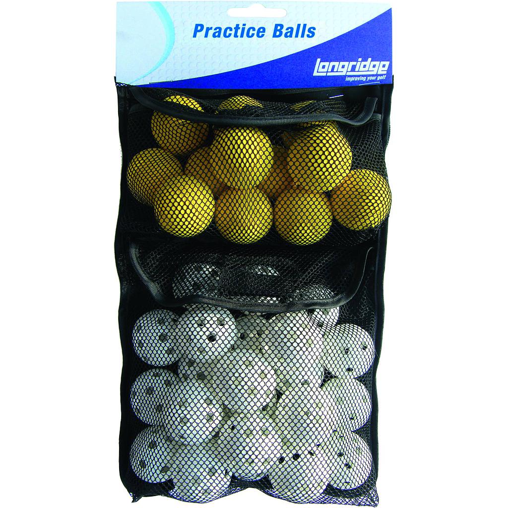 Longridge Practice Balls Pack 32 Pack -DS