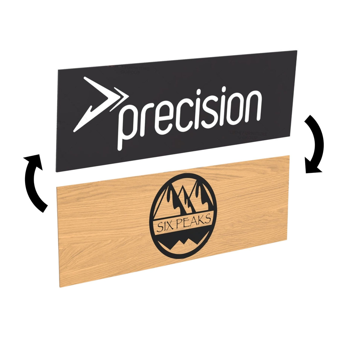 Precision & Six Peaks Double Header Card -DS