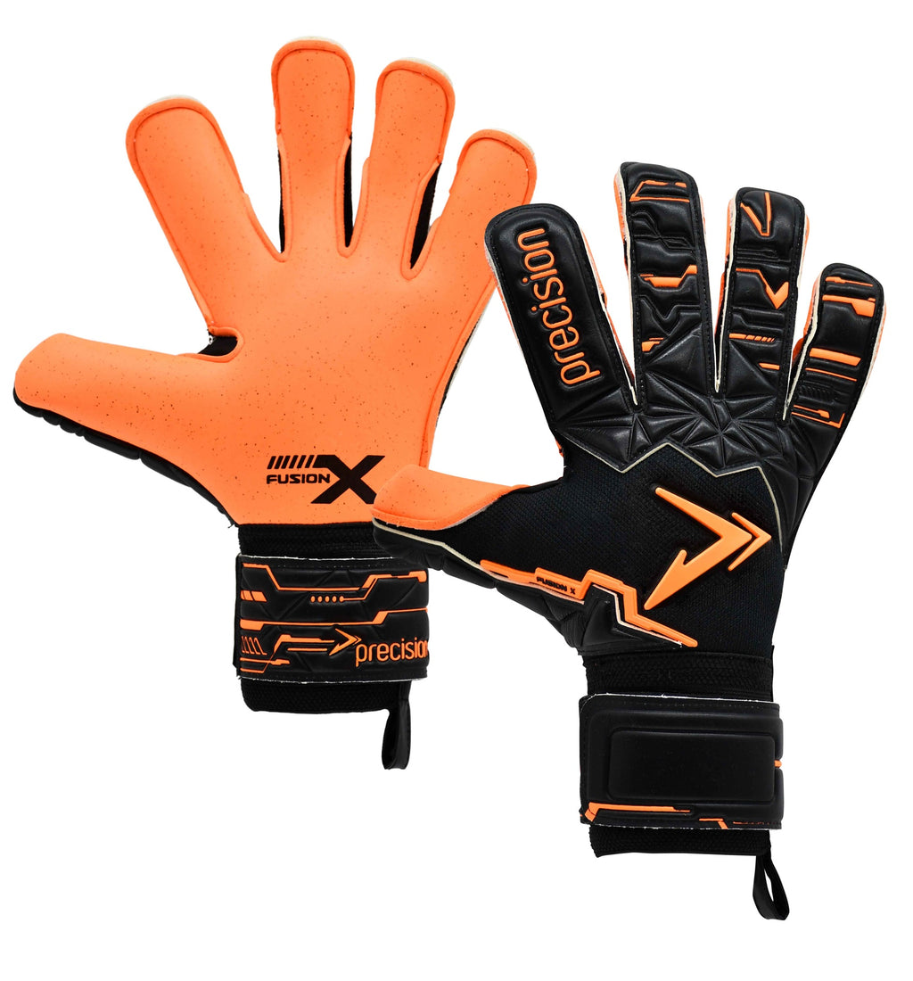 Precision Junior Fusion X Pro Surround Quartz Goalkeeper Gloves -DS