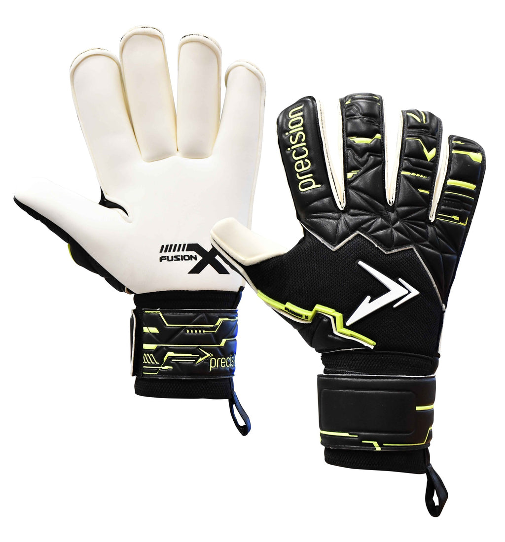 Precision Fusion X Pro Roll Finger Giga Goalkeeper Gloves -DS
