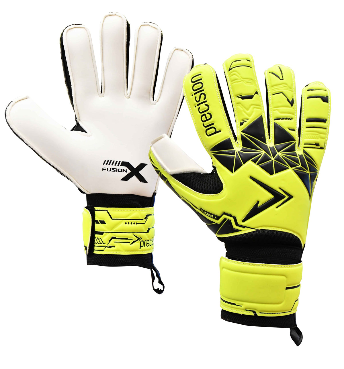 Precision Fusion X Flat Cut Essential Goalkeeper Gloves -DS