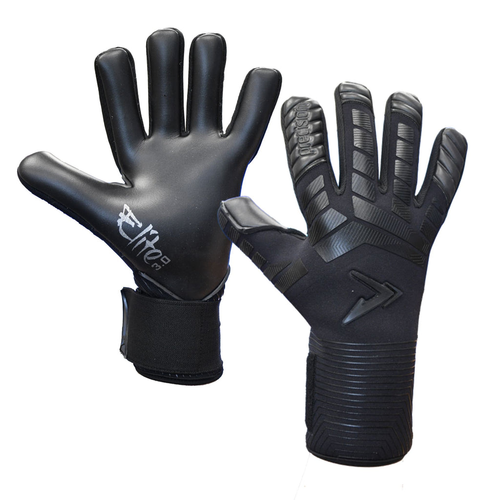 Precision Elite 3.0 Blackout Contact Junior Goalkeeper Gloves -DS