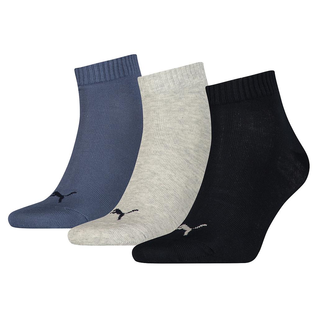 Puma Quarter Training Socks (3 Pairs) -DS