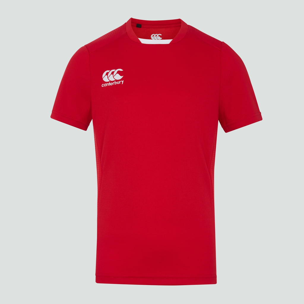Canterbury Club Dry T-Shirt - Red - Juniors