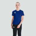 Canterbury Club Dry T-Shirt - Royal Blue - Juniors