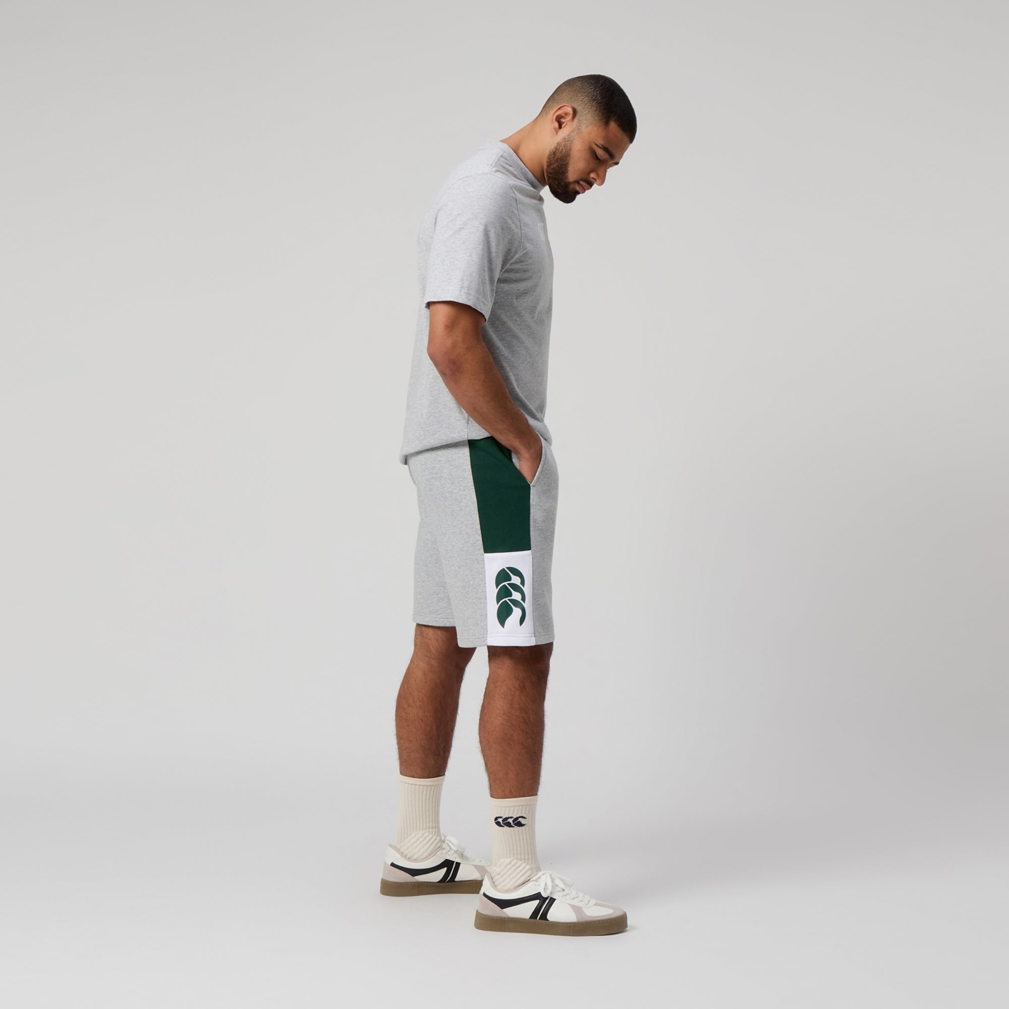 Canterbury Legends 9" Shorts - Mens - Grey Marl