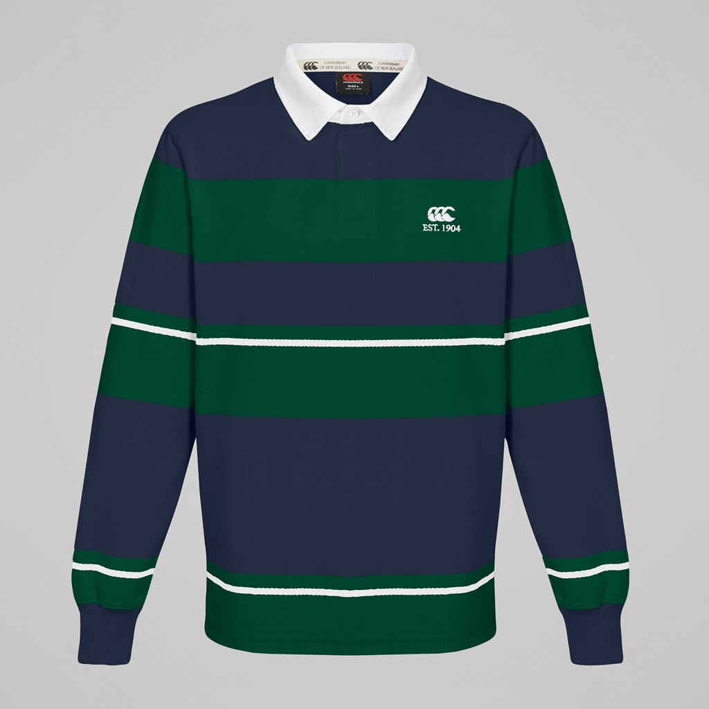 Canterbury Multi Stripe Rugby Jersey  - Adults - Navy