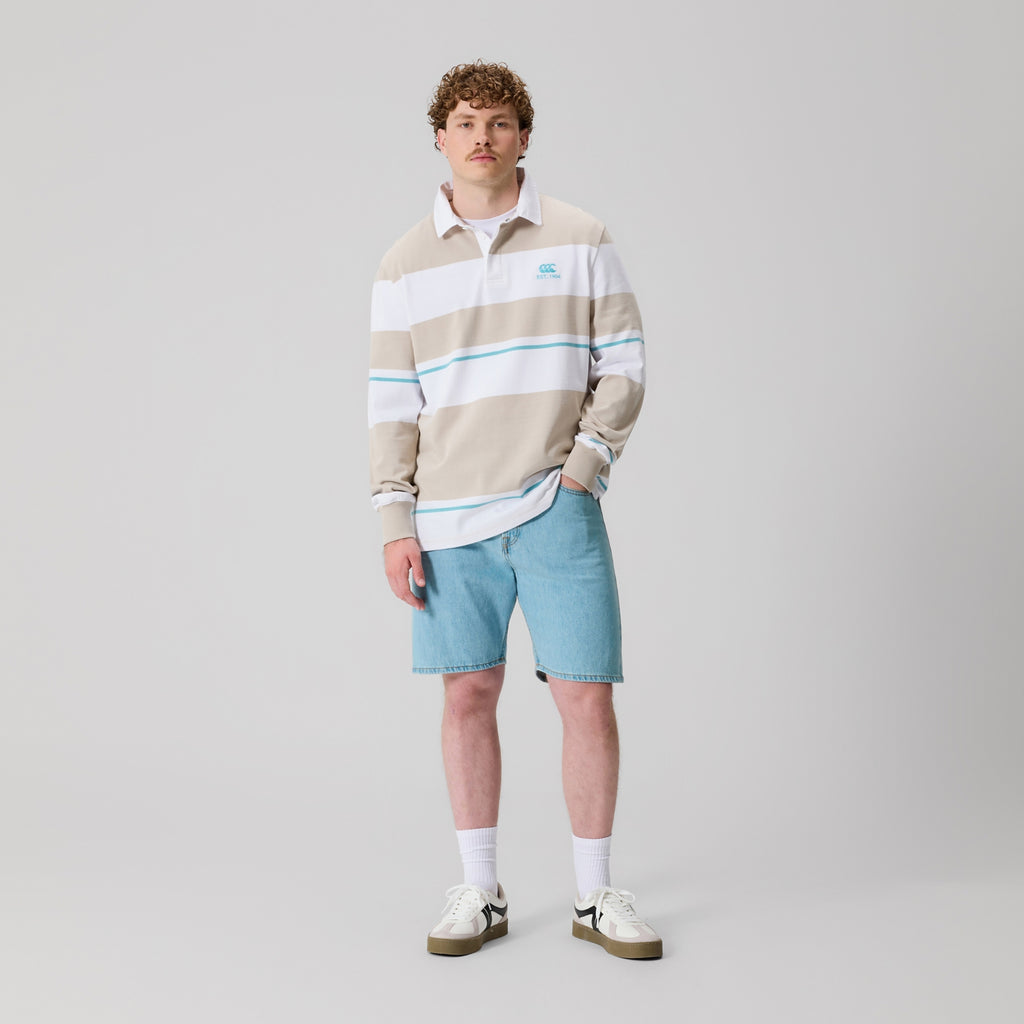 Canterbury Multi Stripe Rugby Jersey - Adults - Taupe