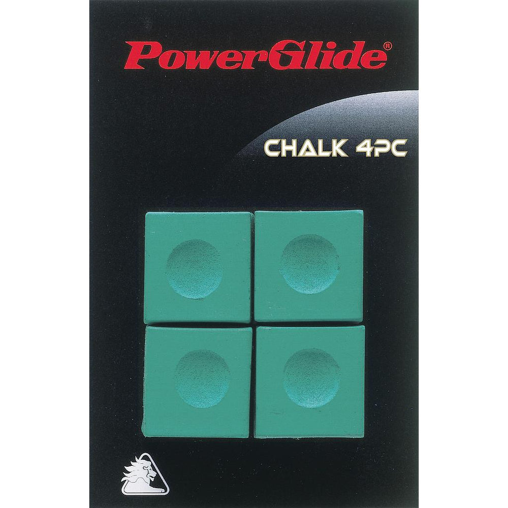 Powerglide Snooker Chalk (4 Pack) -DS