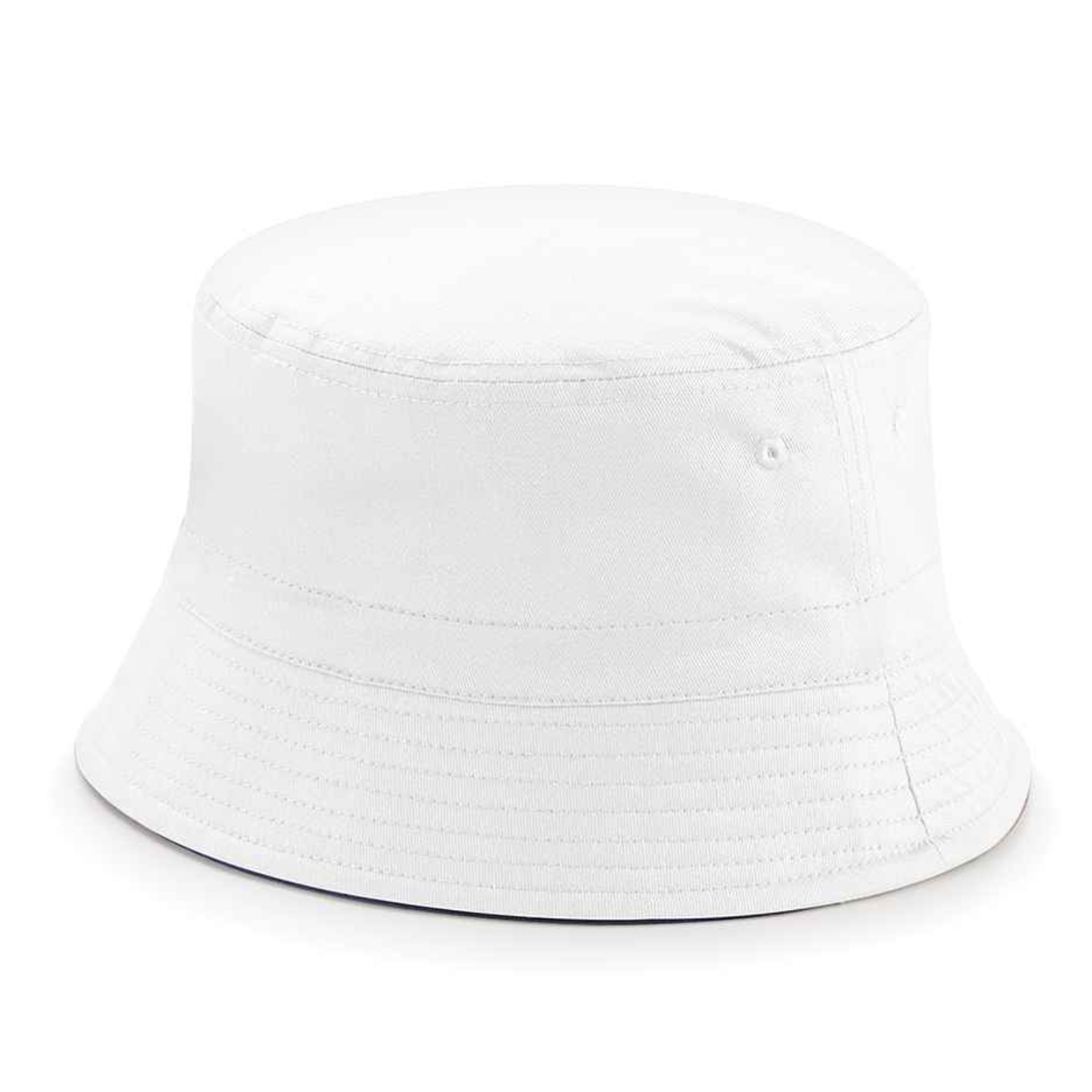 Beechfield Reversible Bucket Hat - Adults - Navy/White
