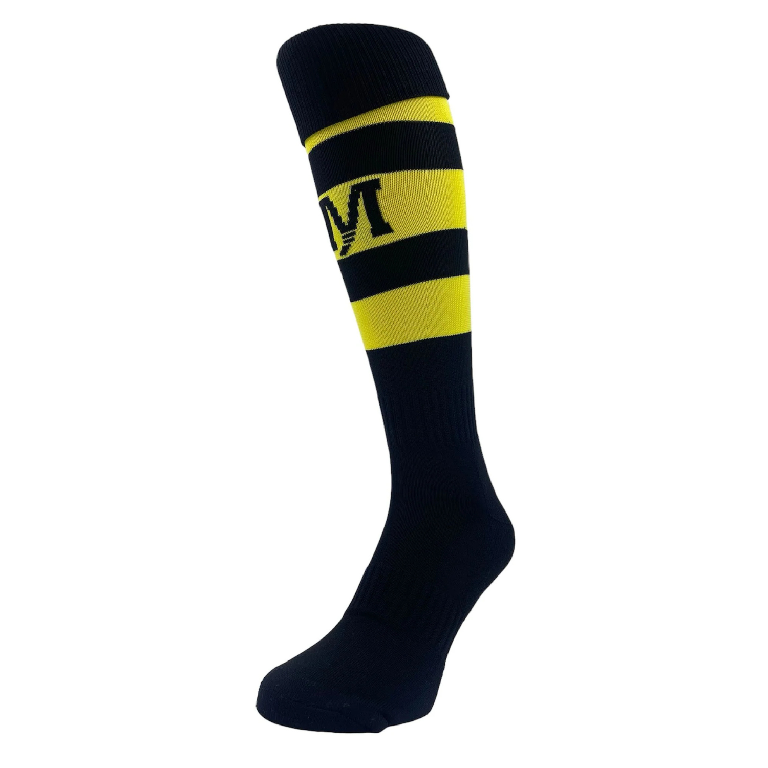 Atak Football Socks - Black/Yellow