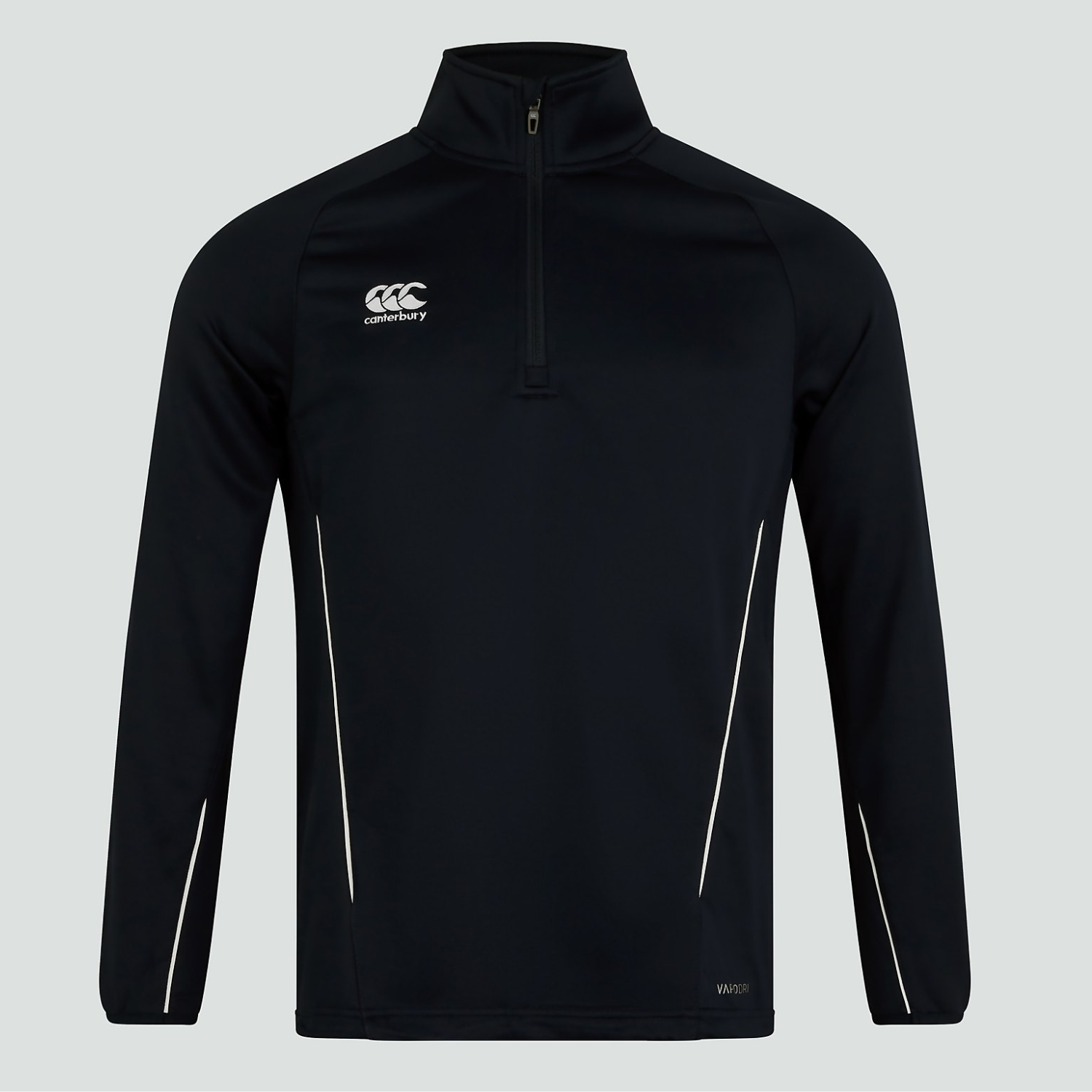Team 1/4 Zip Mid Layer Training Top - Black - Junior