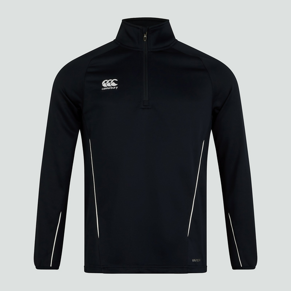 Canterbury Team 1/4 Zip Mid Layer Training Top - Black