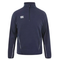 Canterbury Team 1/4 Zip Microfleece - Jun- Navy