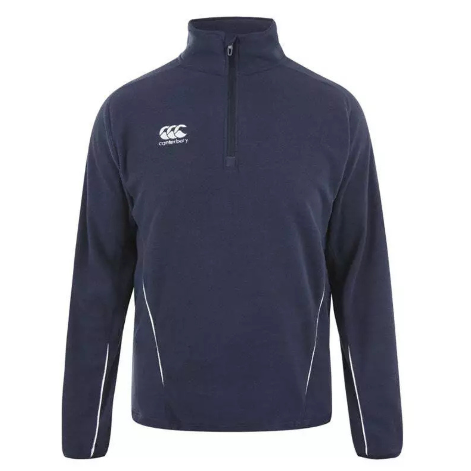Canterbury Team 1/4 Zip Microfleece - Jun- Navy