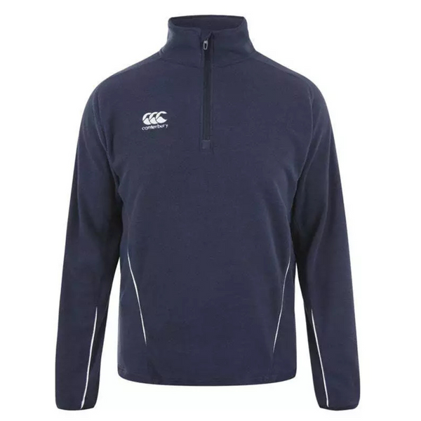 Canterbury Team 1/4 Zip Microfleece - Jun- Navy