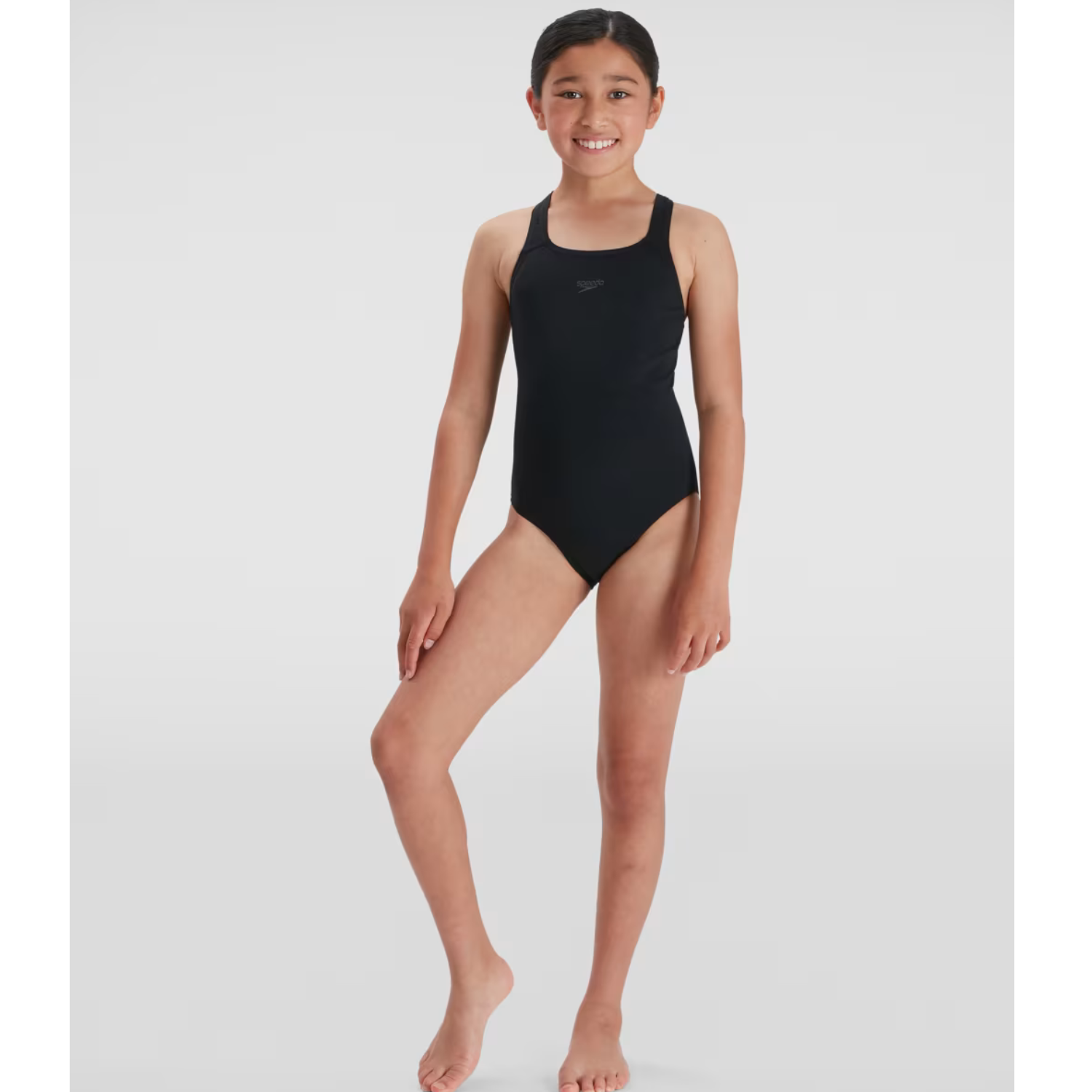 Speedo Eco End+ Medalist Jf - Black