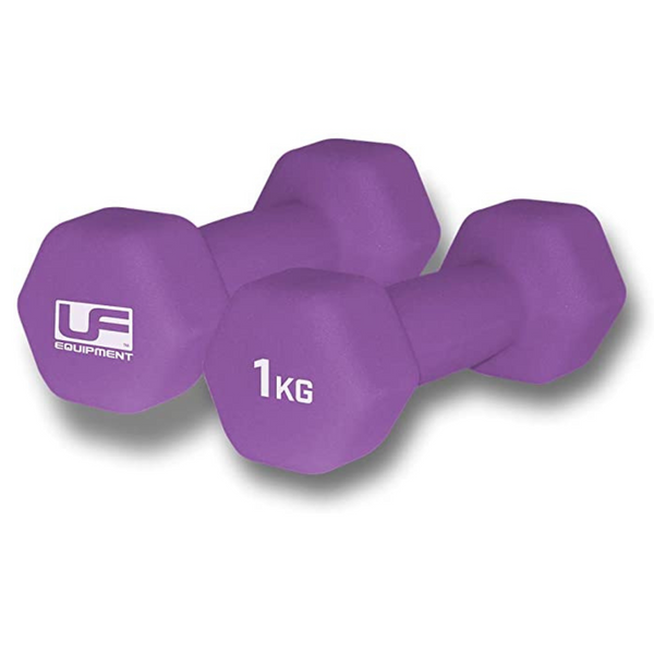 Hex Neoprene Covered Dumbells