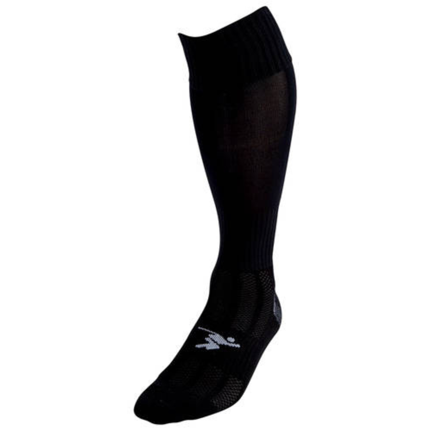 Precision Plain Pro Football Socks Adult -Black -DS