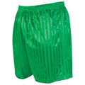 Precision Striped Continental Football Shorts Adult -Green-DS