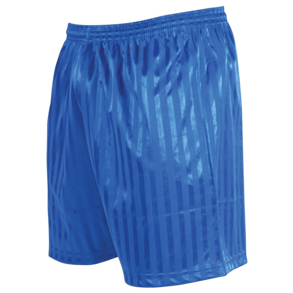 Precision Striped Continental Football Shorts Junior -Royal-DS