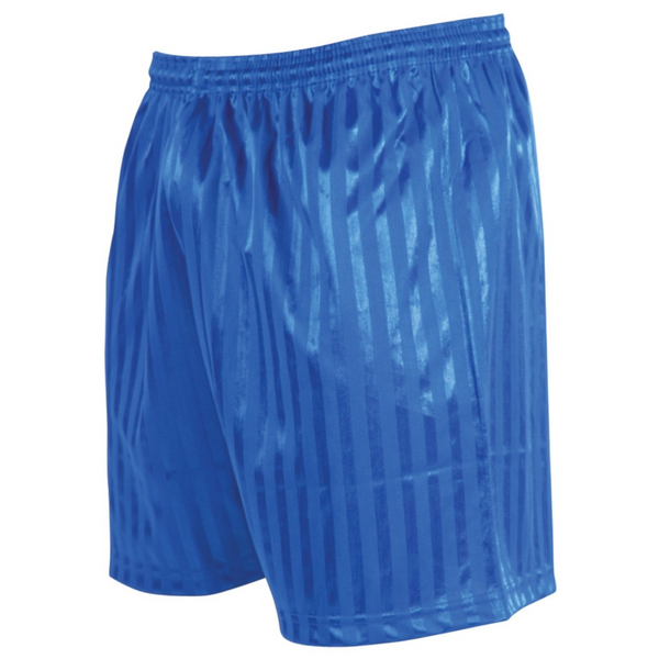 Precision Striped Continental Football Shorts Adult -Royal-DS
