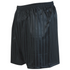 Precision Striped Continental Football Shorts Adult -Black-DS