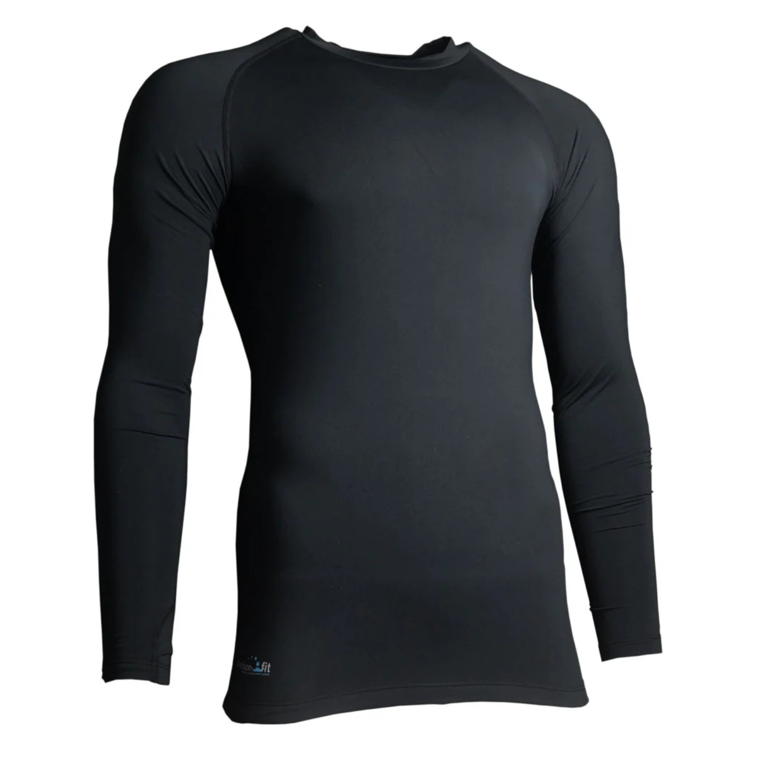 Precision Essential Base Layer Youth Long Sleeve Shirt - Black