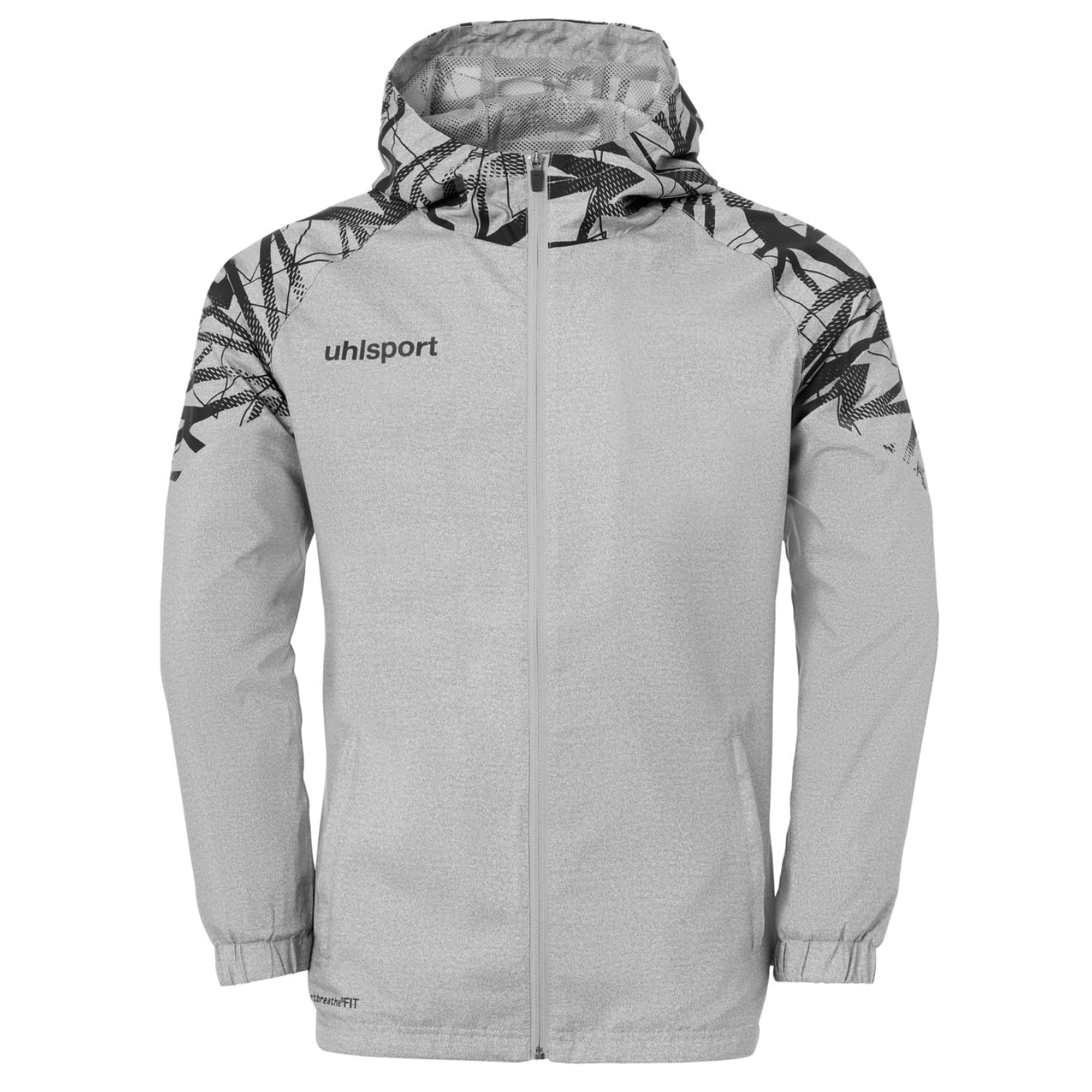 Uhlsport Goal 25 Evo Woven Hooded jacket - Mens - Grey