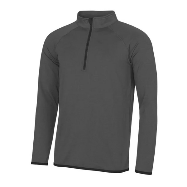 AWD Cool  1/4 Zip Sweatshirt - Adults - Charcoal