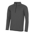 AWD Cool  1/4 Zip Sweatshirt - Adults - Charcoal