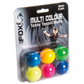 Fox TT Coloured Table Tennis Balls (Pack of 6) -DS
