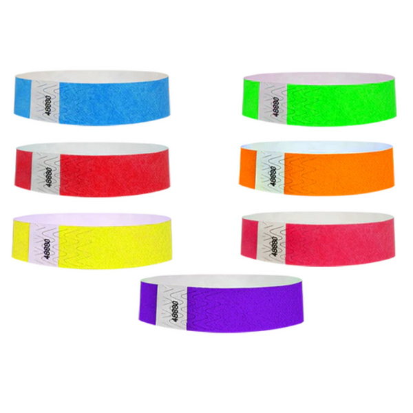 25mm Tyvek Wristbands (Pack of 1000) -DS