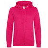 AWD Full Zip Hoody - Womens - Hot Pink