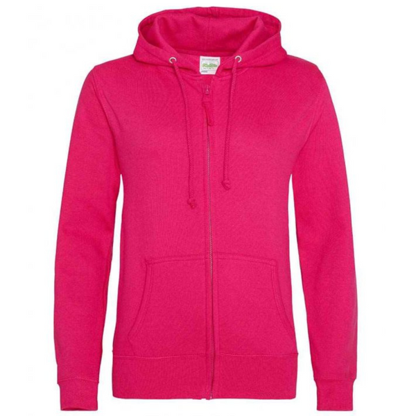 AWD Full Zip Hoody - Womens - Hot Pink