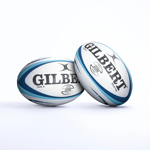 Gilbert Atom Match  Rugby Ball - Blue