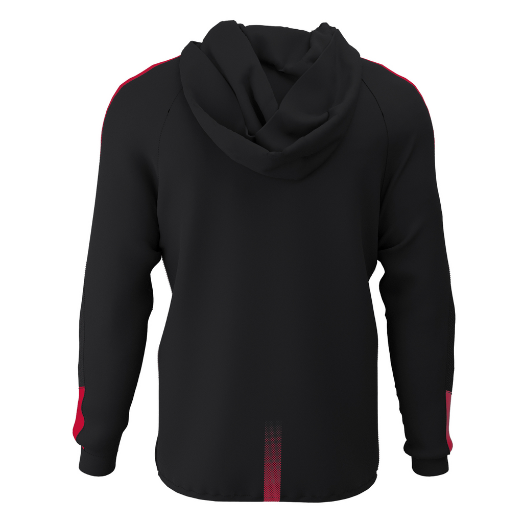 Edge Pro Technical Hoody - Adults - Black/Red