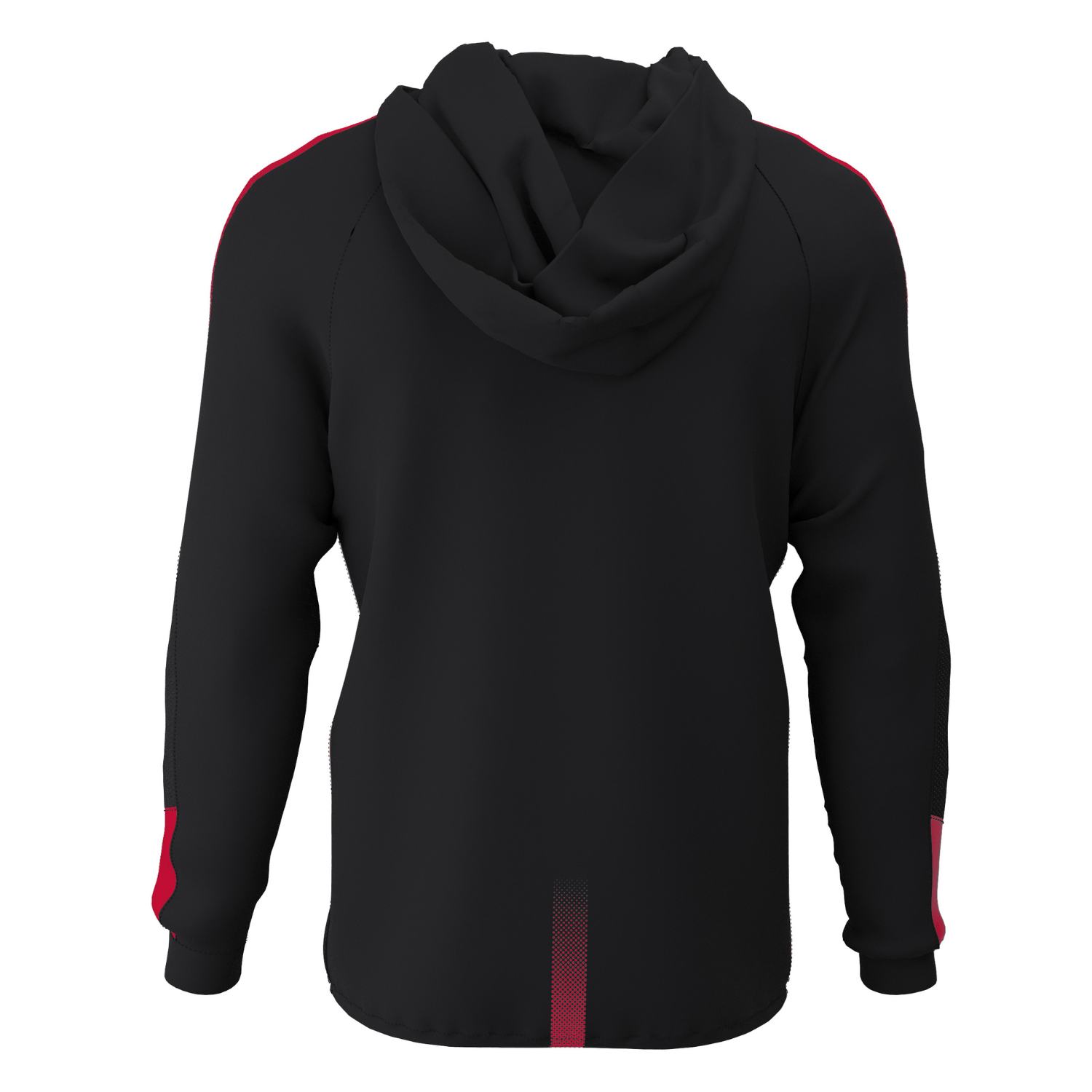 Edge Pro Technical Hoody - Adults - Black/Red