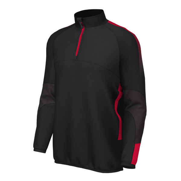 Edge Pro Team Midlayer - Black/Red - Adults