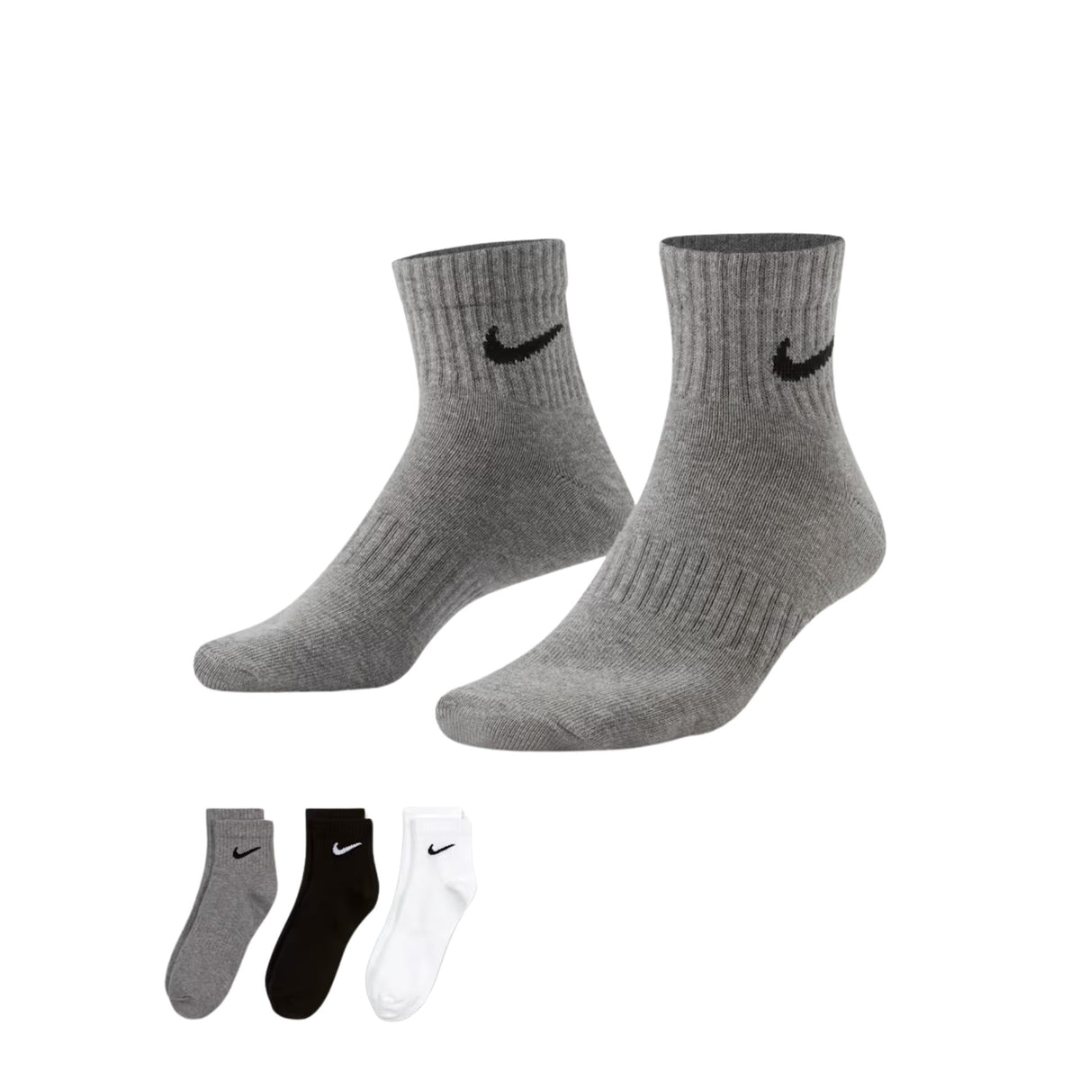 Nike Everyday Lightweight Training Ankle Socks (3 Pairs) -DS