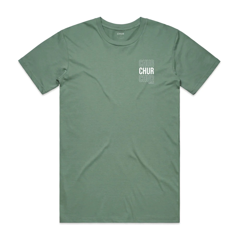 Chur Outfitters Ray T-Shirt - Sage Green