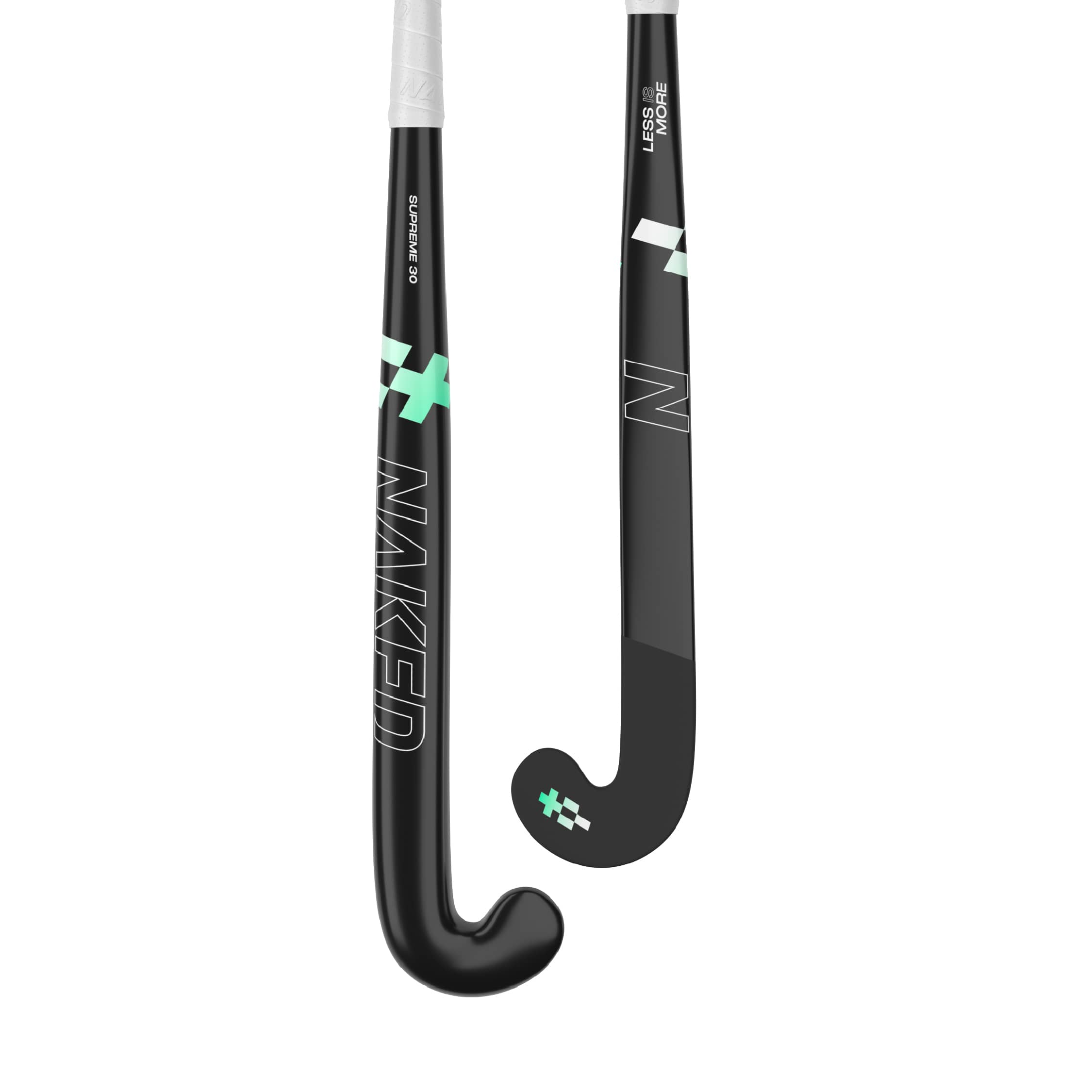 Naked Supreme 30 Low Bow Hockey Stick - Black