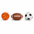 Toyfinity 3-In-1 PU Sports Balls Set -DS