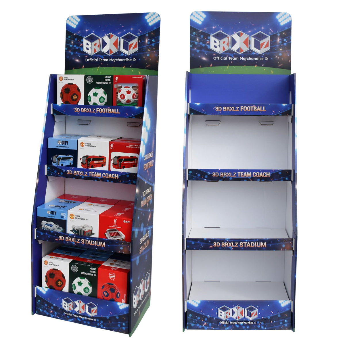 BRXLZ Team Merchandise POS Stand -DS